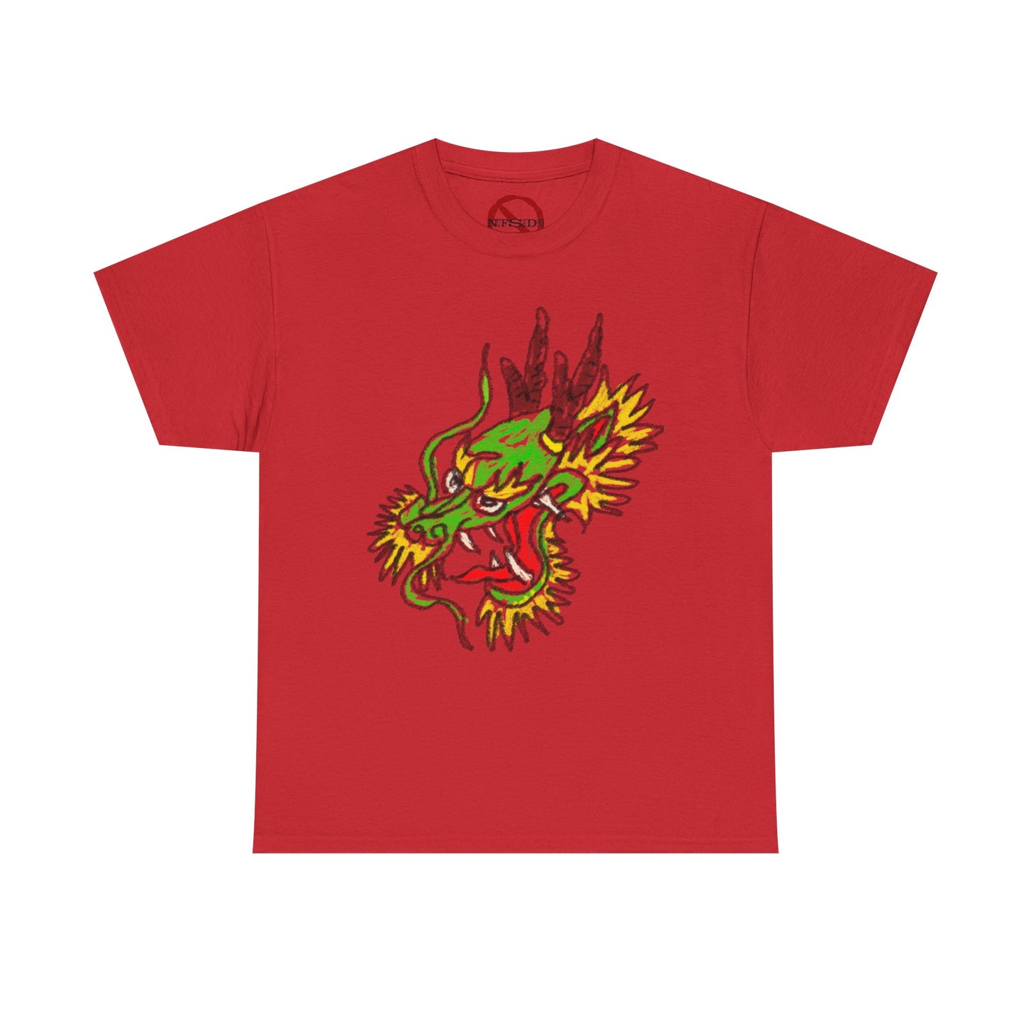 Scribble Trad Dragon Tee