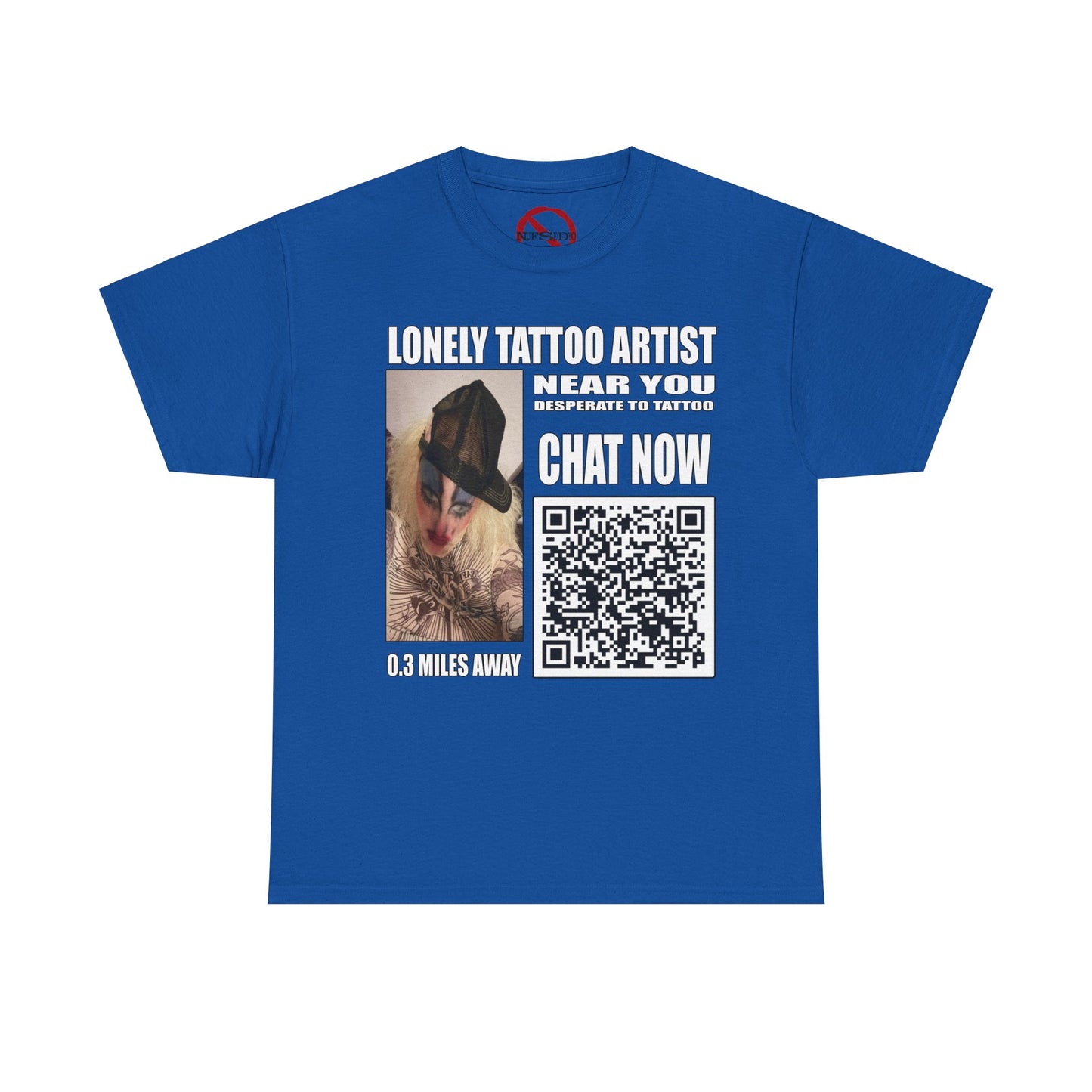 Tattoo Artist Tee - Lonely Tattoo Design