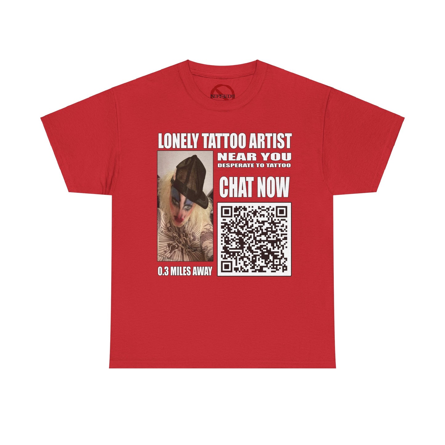 Tattoo Artist Tee - Lonely Tattoo Design